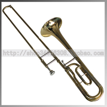 Bb flat B change tenor trombone beginner professional performance level brass tube horn copper lacquer gold western music