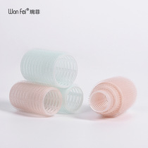 Wanfei air bangs curling barrel manual bangs curling iron self-adhesive curling hair artifact plastic hair roller 6 pack