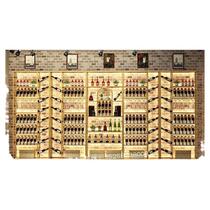 Sufa red wine B rack tilted wine rack hanging wine rack storage rack iron floor-standing multi-layer red wine cabinet restaurant winery