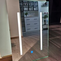 Kitchen cabinet aluminum frame door Aluminum frame glass door Hidden frame glass door Hidden frame mirror cabinet door W Wardrobe glass door