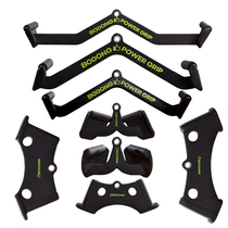 Rowing high pull down and low pull handle training back muscle fitness equipment with I piece of rubber-coated sitting posture back pull artifact training