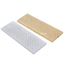 Quick-release oil stone 400 mesh 1000 mesh ice knife sharpening stone ice knife sharpening rack sharpener double-sided gold steel petroleum stone