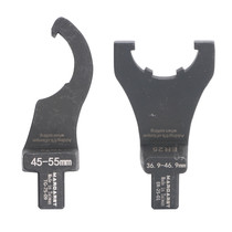 Kilogram wrench dER special-shaped connector hook type torque wrench crescent torque wrench head plug-in head torque