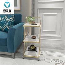 Sufa European-style mobile home commercial dining cart wine cart snack cart tea cart push storage cart beauty salon small