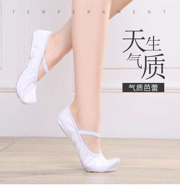 North Korea Dance Shoes Adult Female Children Soft Bottom Dance Shoes White Flat Bottom Practicing Shoes China Dance Shoes Indoor Ballet-Taobao