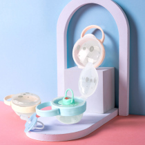 New suitable baby pacifier match monkey small mushroom teether storage box box V storage box box anti-