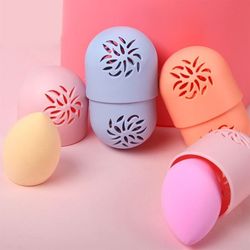 Quick Makeup Blender Holder Beauty Sponge Storage Box Soft