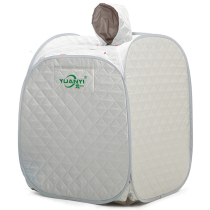 Sweat-free household full-body assembly folding remote-installed steam sauna box sweating single-person poison distribution box