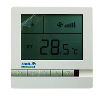 Fan coil temperature-controlled switch face m plate time type sea forest thermostat central air conditioning billing system temperature control