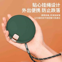 Portable high-definition makeup mirror hand warmer rechargeable three-in-one electric hand warmer artifact winter R season self-heating gift for women