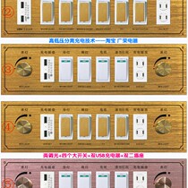 There are 12 models of 40x11CM. Hotel G bedside table power control panel connected switch