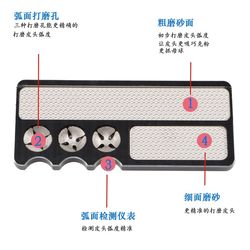 알루미늄 합금 당구 큐 팁 다기능 수리공, 아크 광택 팁, 깨우기 당구 용품 바늘 추천