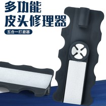 Spot five-in-one multi-function billiard cue head replacement tool J club head needle grinder stainless steel gold