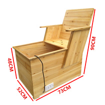 New solid wood heater foot warmer fire box electric z fire barrel electric brazier stove household energy-saving elderly