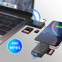 Sufa SD Card Reiader USB C Card Reader 6 In 1 USB 2 0 TF Mirc