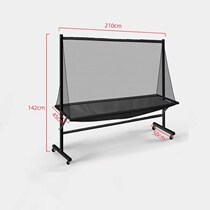 High-end table tennis table-top receiving net floor-standing collecting net ball collector multi-ball rack mobile ball collecting net