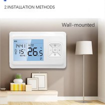Tuya WIFI wall-mounted boiler thermostat water and floor heating thermostat indoor home remote smart thermostat