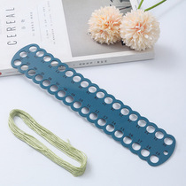 Thread winding board special auxiliary tool for quick cross-stitch embroidery thread board with digital large hole hanging thread board for thread management