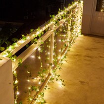 Sufa Fairy Lights 10m 100LED 5M 50 LED Solar Lights Maple Le