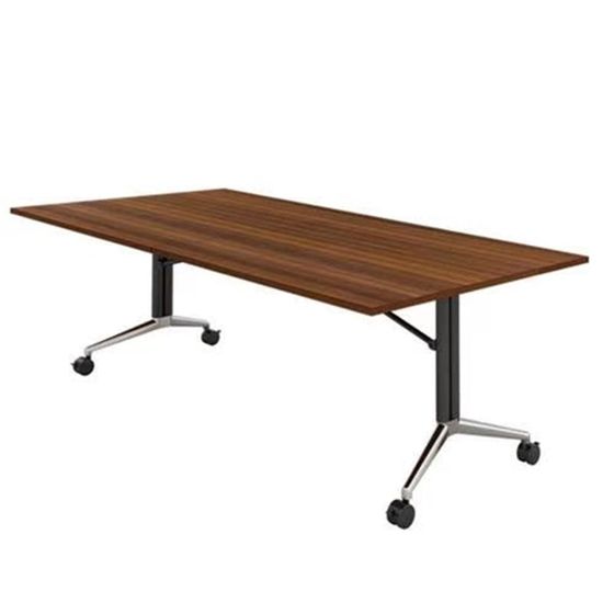 折叠会议桌长条桌培训桌办公桌可拼接移动折叠桌长桌多功能可伸缩