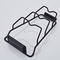 Black Kitchen Lid Rack Wall Khang Type of perforated Perforated Domestic Large Lid Storage Shelf Shelving Cutting Board Shelf