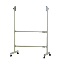 Whiteboard stand single parallel bar 90*120 adjustable lift telescopic type universal mobile blackboard stand