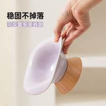 Two-piece ceramic cat bowl pet bowl high-leg slanted mouth neck protector anti-tap cat food bowl drinking bowl dog bowl