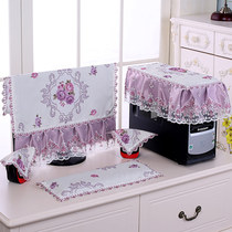 Computer cover cute desktop computer cover keyboard case dust cover computer curtain integrated machine cover dustproof cloth for computer