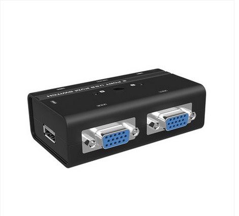 Maituaux moment KVM switcher 2-port USB multi-computer keyboard mouse VGA switcher to send original dress line-Taobao