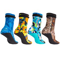 Diving socks 3bmm camouflage non-slip anti-cut diving socks long tube snorkeling equipment swimming diving socks beach socks