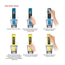 2Pcs TDS Meter Digital Water Tester Digital 0 0-14 0 PH Mete
