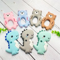 1PCS Silicone Teether Cartoon Animal BPA Free Rodent Teeth N