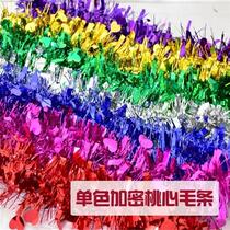 New Years Day decorations Classroom colorful strips with wool strips plus coarse laps wedding N house festival arranged Christmas tree dress