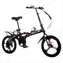 Hot-selling 20-inch folding bicycle that can be placed in the trunk for men and women single-speed ultra-light and portable for adults
