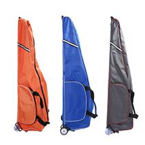 Fencing equipment black and red childrens fencing bag sword sheath with steel frame small roller sword bag A-type bag Oxford cloth