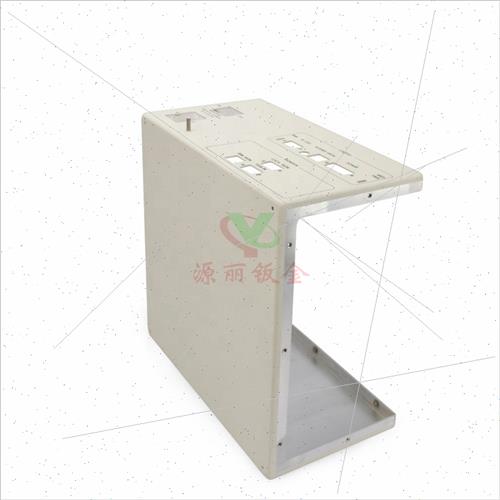 Factory sells aluminum plate, sheet metal iron plate, stainless steel plate, industrial control amplifier shell, engraving, cutting, bending and baking paint chassis customization