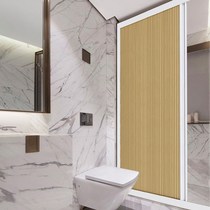 Youshiman bathroom door g folding telescopic sliding door dry and wet separation waterproof and mildew-proof bathroom shower partition folding