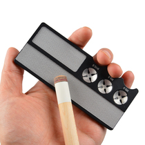Multifunctional table cue tip grinder Metz needle plate nine-ball tip file repair tool