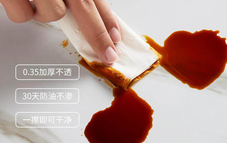 Плитка 桌面贴纸壁纸自粘防水防油大理石书桌餐桌子茶几具翻新加厚桌贴