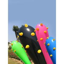 pvc childrens inflatable toy cartoon inflatable hammer knocking large air hammer blowing air hammer inflating balloon