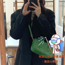 France Cone Koery genuine leather bag woman 2022 new wave bursting with oblique cross hand single shoulder texture axillary bag