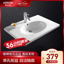 Wrigley wash basin bathroom cabinet Basin home bathroom single hole ceramic basin Basin