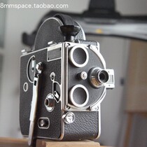 g Swiss Bolex H16 16mm movie camera mechanically good with a movie lens high price