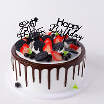 Simulation cake model 2021 new popular Net red European fruit window sample foam fake sample customization