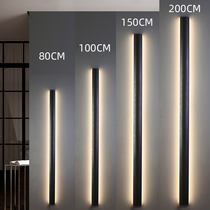 Minimalist wall lamp Creative linear LED strip lamp Nordic minimalist living-room sofa Background wall Bedroom headlights