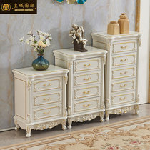 European-style solid wood 345-Five-Closed Cabinet Simple Modern Bedroom Bucket Cabinet Living Room Locker White Porch Cabinet