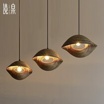 Southeast Asian Creative Art Bamboo Chandelier Homestay Aisle Zen Personality Decorative Lamps Japanese Style Lighting