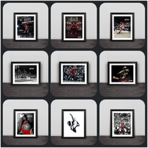 Jordan Chicago collection lore signature art painting solid wood table photo hanging wall creative gift decoration photo frame