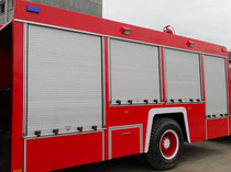 Fire truck rolling shutter door Rolling shutter door for vehicle Special vehicle rolling shutter door Rolling shutter door for fire truck Electric fire truck door