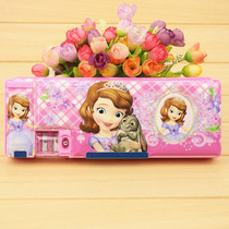 Princess stationery box female primary school girl cute cartoon pen box children multifunctional plastic pencil box